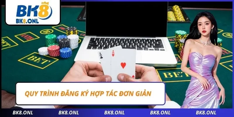 Quy trình đăng ký hợp tác đơn giản
